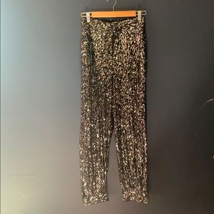 Zara sequin pants